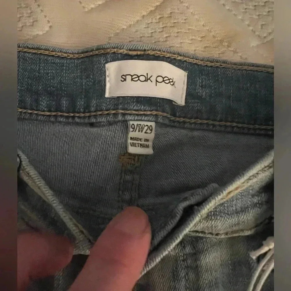 Sneak peak jeans size 9/29 nwt - Picture 3 of 5